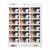Oud Kerstmis, Sinterklaas Stoute Nette Lijst Etiket (Full Sheet)