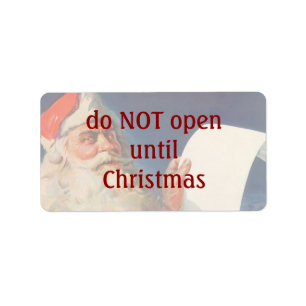 Oud Kerstmis, Sinterklaas Stoute Nette Lijst Etiket