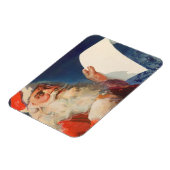 Oud Kerstmis, Sinterklaas Stoute Nette Lijst Magneet (Linkerzijde)
