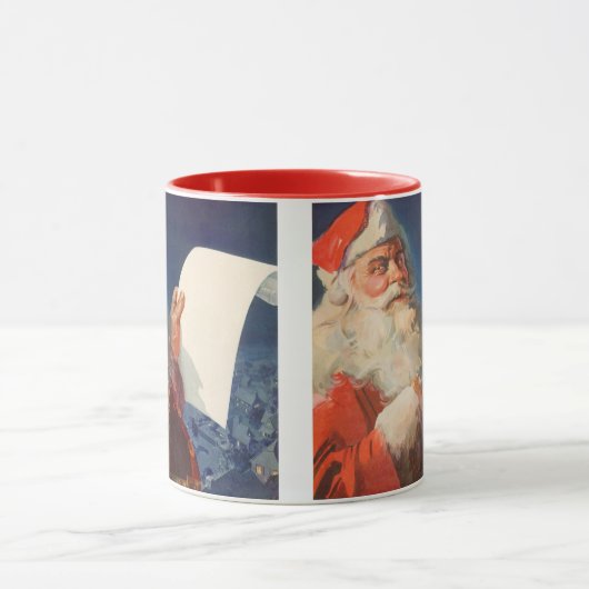 Oud Kerstmis, Sinterklaas Stoute Nette Lijst Mok (Midden)
