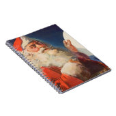 Oud Kerstmis, Sinterklaas Stoute Nette Lijst Notitieboek (Rechterzijde)