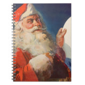 Oud Kerstmis, Sinterklaas Stoute Nette Lijst Notitieboek (Voorkant)