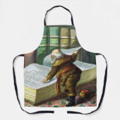 Oud Kerstmis, Sinterklaas Stoute Nette Lijst Schort (Voorkant)