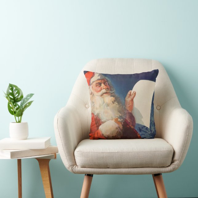 Oud Kerstmis, Sinterklaas Stoute Schappelijke Lijs Kussen (Stoel)