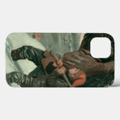 Oud Kerstmis, Vader en Zoon Kappen een Boom Case-Mate iPhone Case (Achterkant (horizontaal))