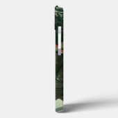 Oud Kerstmis, Vader en Zoon Kappen een Boom Case-Mate iPhone Case (Achterkant / Links)