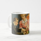 Oud Kerstmis, Victoriaans familiediner Koffiemok (Voorkant links)