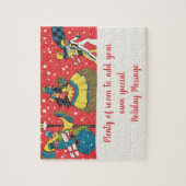 Oud Kerstmis, Victoriaans gezin Legpuzzel (Verticaal)