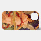 Oud Kerstmis, Victoriaanse engel leest Bijbel Case-Mate iPhone Case (Achterkant (horizontaal))