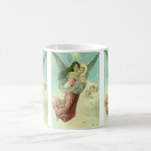 Oud Kerstmis, Victoriaanse engel met baby Jezus Koffiemok (Center)