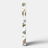 Oud Kerstmis, Victoriaanse engel met boom Case-Mate iPhone Case (Achterkant / Links)