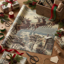 Oud Kerstmis, Victoriaanse Kerstman in slee