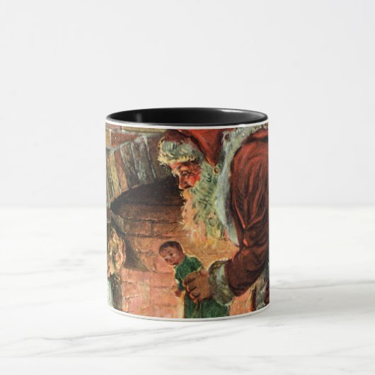 Oud Kerstmis, Victoriaanse Kerstman Kinderen Mok (Midden)