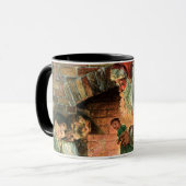 Oud Kerstmis, Victoriaanse Kerstman Kinderen Mok (Voorkant links)