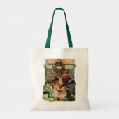 Oud Kerstmis, Victoriaanse Kerstman Kinderen Tote Bag (Voorkant)