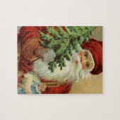 Oud Kerstmis, Victoriaanse Kerstman met Boom Legpuzzel (Horizontaal)