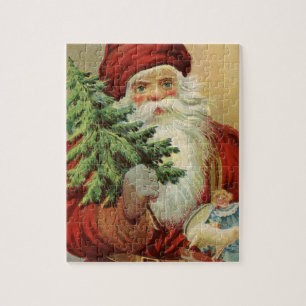 Oud Kerstmis, Victoriaanse Kerstman met Boom Legpuzzel