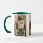 Oud Kerstmis, Victoriaanse Kerstman met Dennentakk Mok (Links)