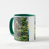 Oud Kerstmis, Victoriaanse Kerstman met Kerstboom Mok (Voorkant links)