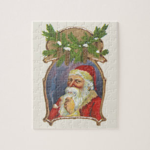 Oud Kerstmis, Victoriaanse Kerstman met Pijp Legpuzzel