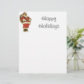 Oud Kerstmis, Victoriaanse Kerstman met Speelgoed (Staand voorkant)