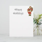 Oud Kerstmis, Victoriaanse Kerstman met Speelgoed (Staand voorkant)