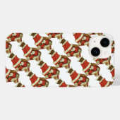 Oud Kerstmis, Victoriaanse Kerstman met Speelgoed Case-Mate iPhone Case (Achterkant (horizontaal))