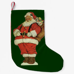 Oud Kerstmis, Victoriaanse Kerstman met Speelgoed Kleine Kerstsok