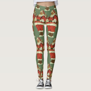 Oud Kerstmis, Victoriaanse Kerstman met Speelgoed Leggings
