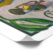 Oud Kerstmis, Victoriaanse Kerstman met Speelgoed Poster (Hoek)