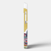 Oud Kerstmis, vrolijke Kerstman met cadeaus Case-Mate iPhone Case (Achterkant / Links)