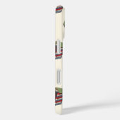 Oud kerstpatroon, Notenkraker speelgoedsoldaat Case-Mate iPhone Case (Achterkant / Rechts)