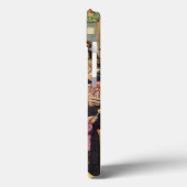 Oud Kerstwens, Jongen op schoot van Kerstman Case-Mate iPhone Case (Achterkant / Links)