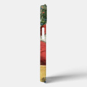 Oud Kerstwens, Jongen op schoot van Kerstman Case-Mate iPhone Case (Achterkant / Rechts)