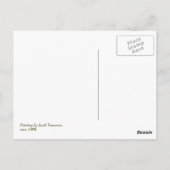 Oud Klaslokaal Scène Schilderen Fine Art Briefkaar Briefkaart (Achterkant)