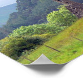 Oud klooster in Ierland Poster (Hoek)