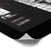 Oud Kodak Film BNW Noir Windows Bar Beer A3 Poster (Hoek)