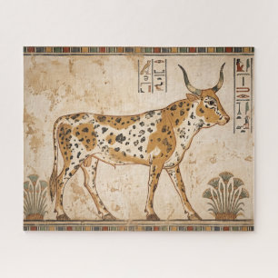 Oud Koninkrijk Apis-stier Oude Egyptische Kunst Legpuzzel