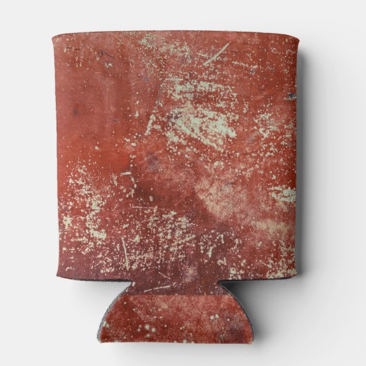 Oud koper: levendige metaaltextuur. blikjeskoeler (Achterkant)