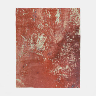 Oud koper: levendige metaaltextuur. fleece deken