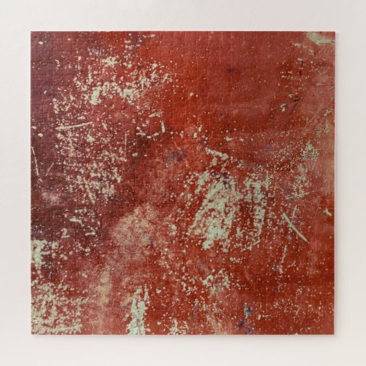 Oud koper: levendige metaaltextuur. legpuzzel (Horizontaal)