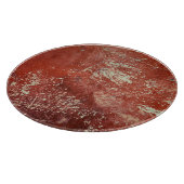 Oud koper: levendige metaaltextuur. snijplank (Hoek)