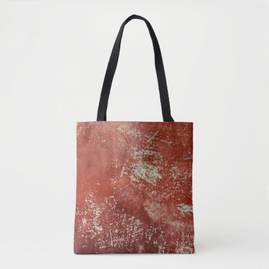 Oud koper: levendige metaaltextuur. tote bag (Voorkant)