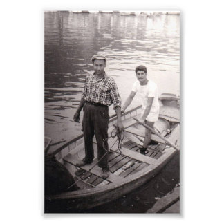 oud korfoe foto afdruk