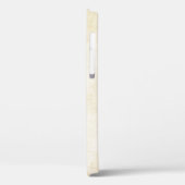 Oud kraftpapier-document: geweven achtergrond Case-Mate iPhone case (Achterkant / Links)
