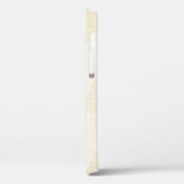 Oud kraftpapier-document: geweven achtergrond Case-Mate iPhone case (Achterkant / Links)
