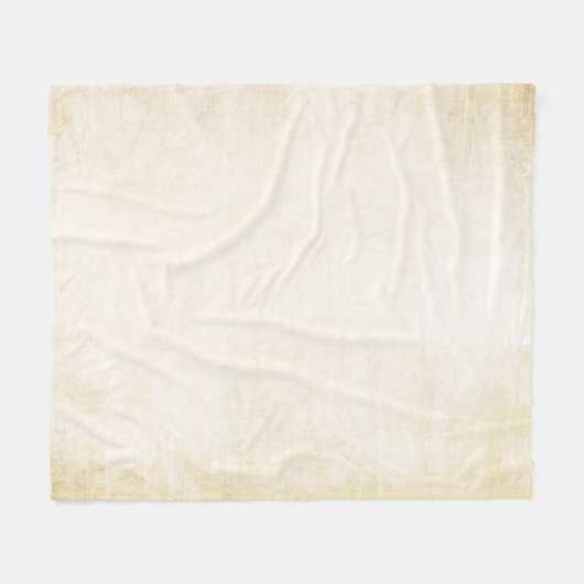Oud kraftpapier-document: geweven achtergrond fleece deken (Voorkant (Horizontaal))