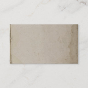 Oud kraftpapier met grijswaarden visitekaartje