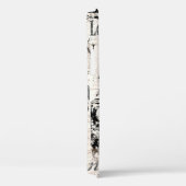  oud krantenartikel London grunge collage Case-Mate iPhone Case (Achterkant / Rechts)