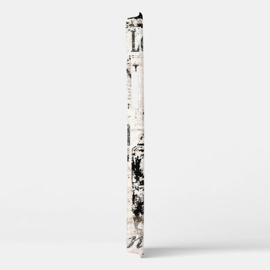  oud krantenartikel London grunge collage Case-Mate iPhone Case (Achterkant / Rechts)